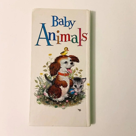 Vintage 1980 Baby Animals Book by Gyo Fujikawa  Grosset and Dunlap Japan - Picture 2 of 11